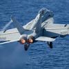 El USS Gerald R. Ford, el mayor portaaviones del mundo con un coste de más de 13.000 millones de dólares, con cazas F/A-18 Super Hornet patrullando en el mar Adriático.-8 El USS Gerald R. Ford, el mayor portaaviones del mundo con un coste de más de 13.000 millones de dólares, con cazas F/A-18 Super Hornet patrullando en el mar Adriático.-8
