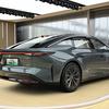 Forma del cuerpo aerodinámico del Toyota bZ7