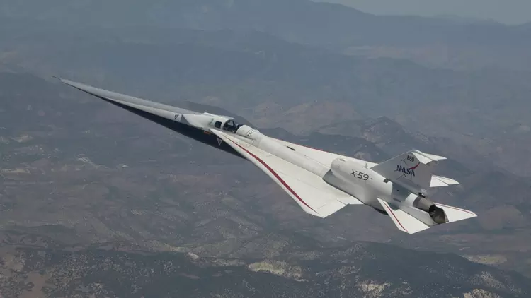 El X-59 de la NASA se ...