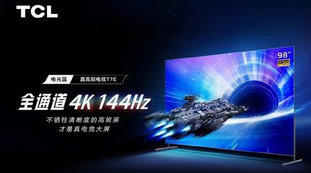 Televisor TCL T7E: serie de televisores 4K con paneles de 144 Hz y diagonales de hasta 98 ​​pulgadas