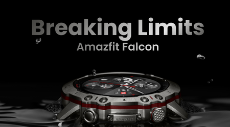 Presentado el smartwatch Amazfit Falcon con protección de 20 ATM, 159 modos de deporte, GPS y SpO2 por 500 dólares