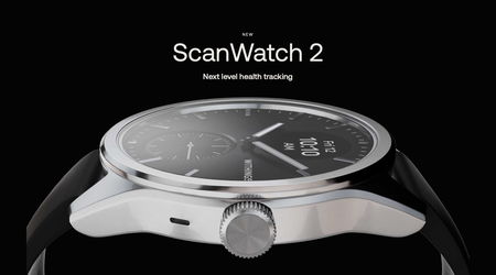 Withings ScanWatch 2: smartwatch híbrido con pantalla OLED, sensor de SpO2 y hasta 30 días de batería