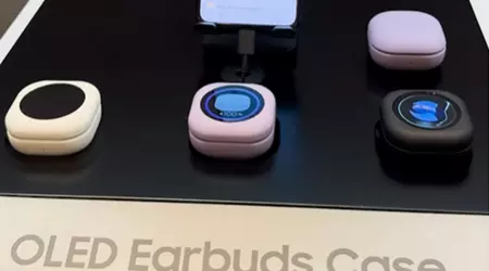 Samsung ha revelado una funda para auriculares Galaxy Buds con pantalla OLED