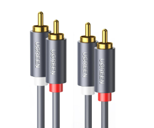 UGREEN Cable de audio estéreo RCA