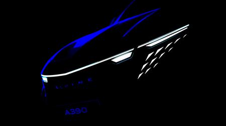Alpine ha publicado la primera imagen del A390 "sporty fastback"