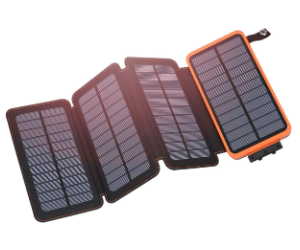 Hiluckey Cargador Solar Power Bank 25000mAh