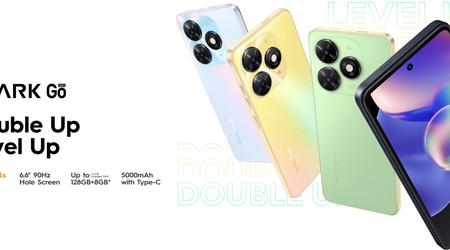 Tecno Spark Go (2024) es un smartphone económico con Android 13, pantalla de 90 Hz y batería de 5000 mA*h con un precio desde 80 dólares