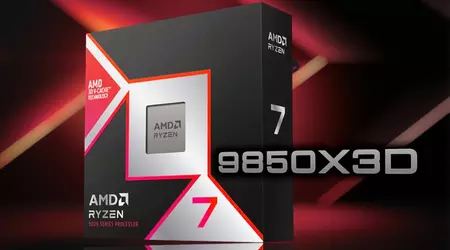 Un poco más caro y un poco más potente: AMD reveló el precio y la fecha de lanzamiento del procesador de juegos Ryzen 7 9850X3D