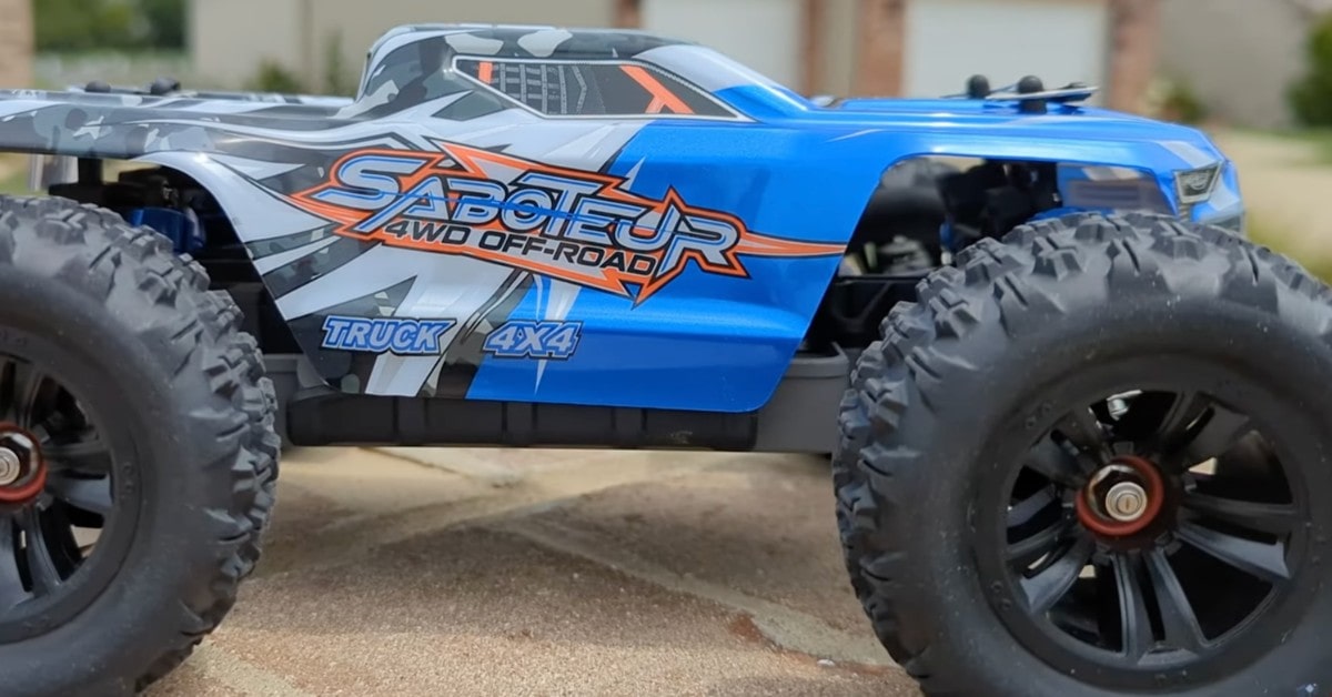 1:16 DEERC H16E reseña del coche deerc