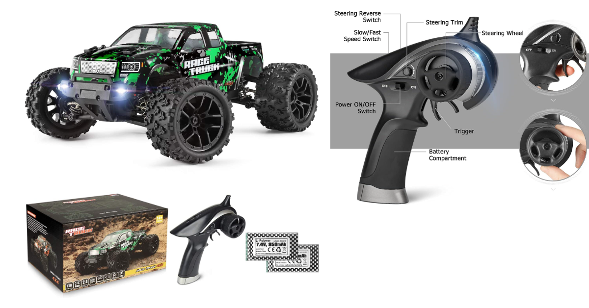 1:18 HAIBOXING Todo Terreno rc coches menos de 100