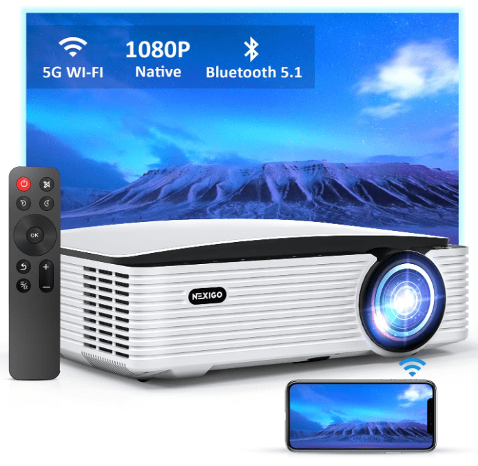 Proyector LED NexiGo PJ30 Mejores proyectores NexiGo