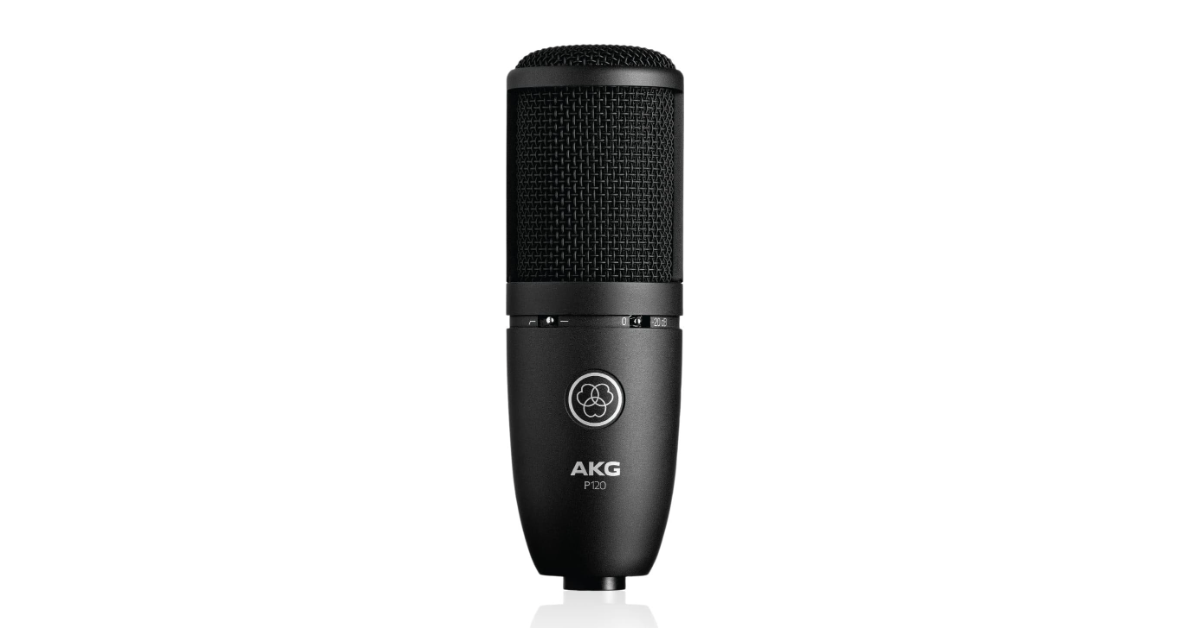 AKG P120 mejor micrófono de condensador para las voces