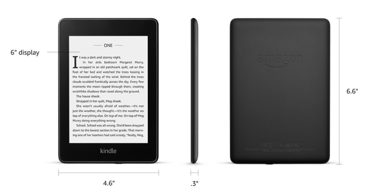 Dispositivo AMAZON KINDLE PAPERWHITE para audiolibros