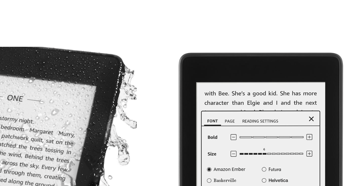 Dispositivo AMAZON KINDLE PAPERWHITE para escuchar audiolibros