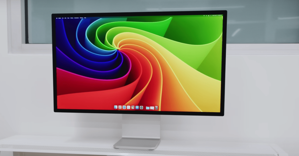 Apple Studio Display monitor con thunderbolt 4
