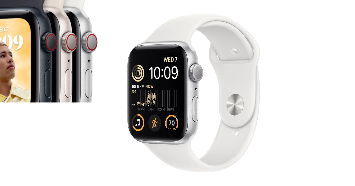 APPLE WATCH SE (2ND GEN) GPS SMART WATCH rastreador de actividad sin teléfono inteligente