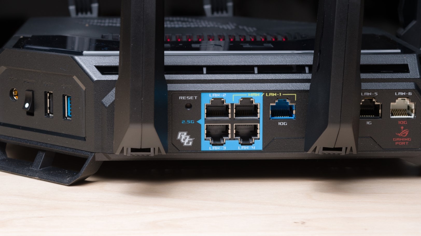 ASUS ROG Rapture GT-BE98 PRO router wifi 7 más rápido