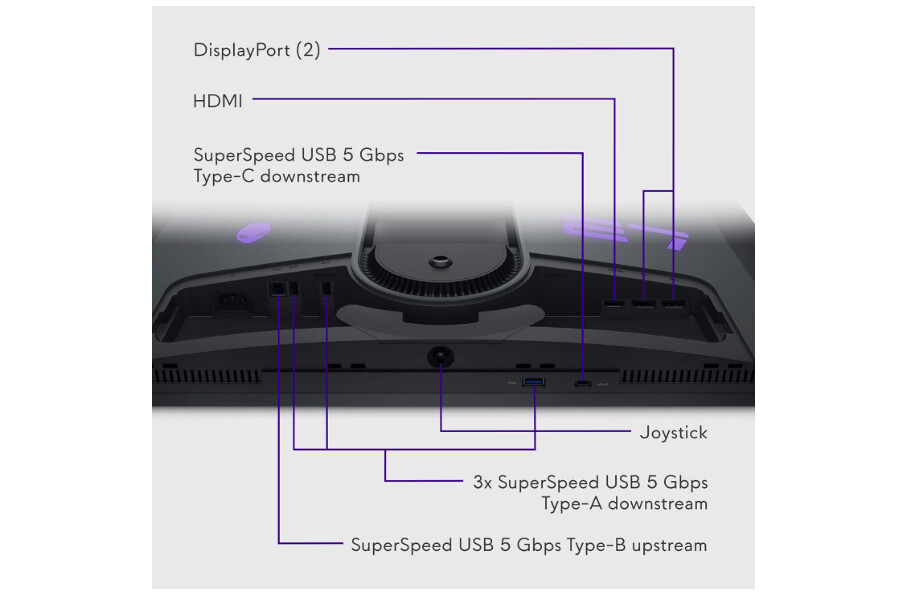 Pantalla Alienware AW2725DF QD-OLED para juegos