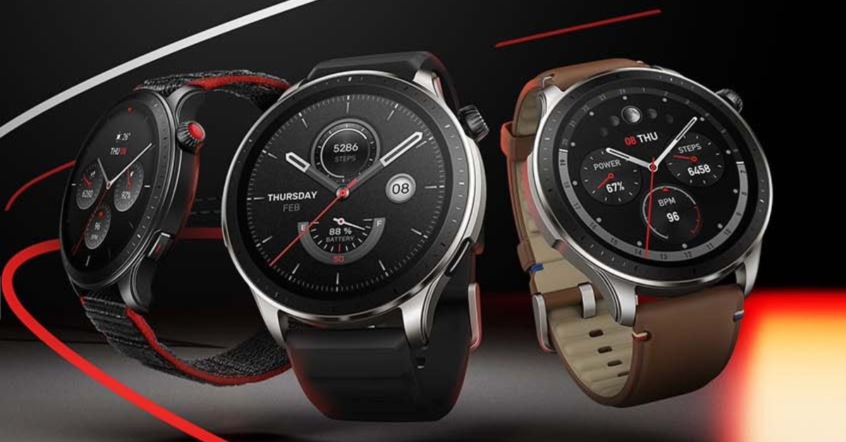 Amazfit GTR 4 mejor reloj inteligente para teléfono android