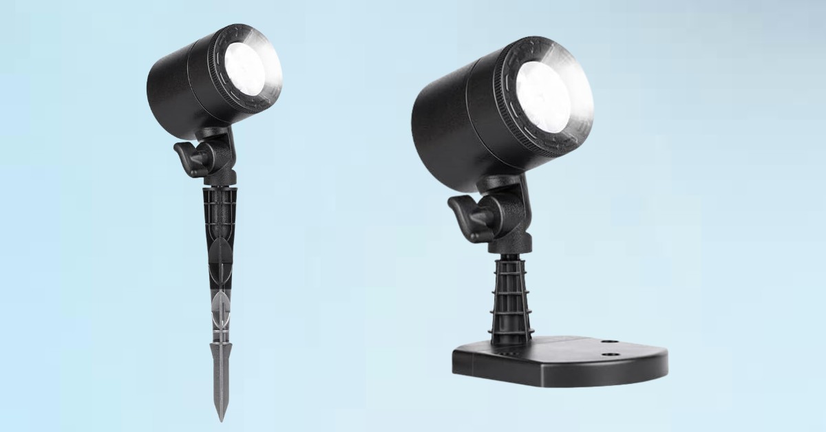 Proyector luminoso copo de nieve Anborzest