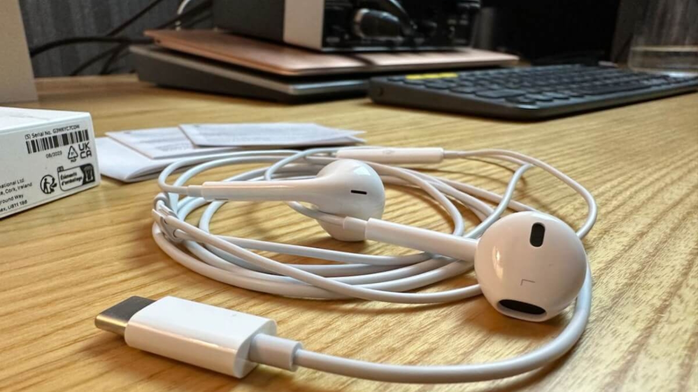 Auriculares Apple EarPods USB-C para Android