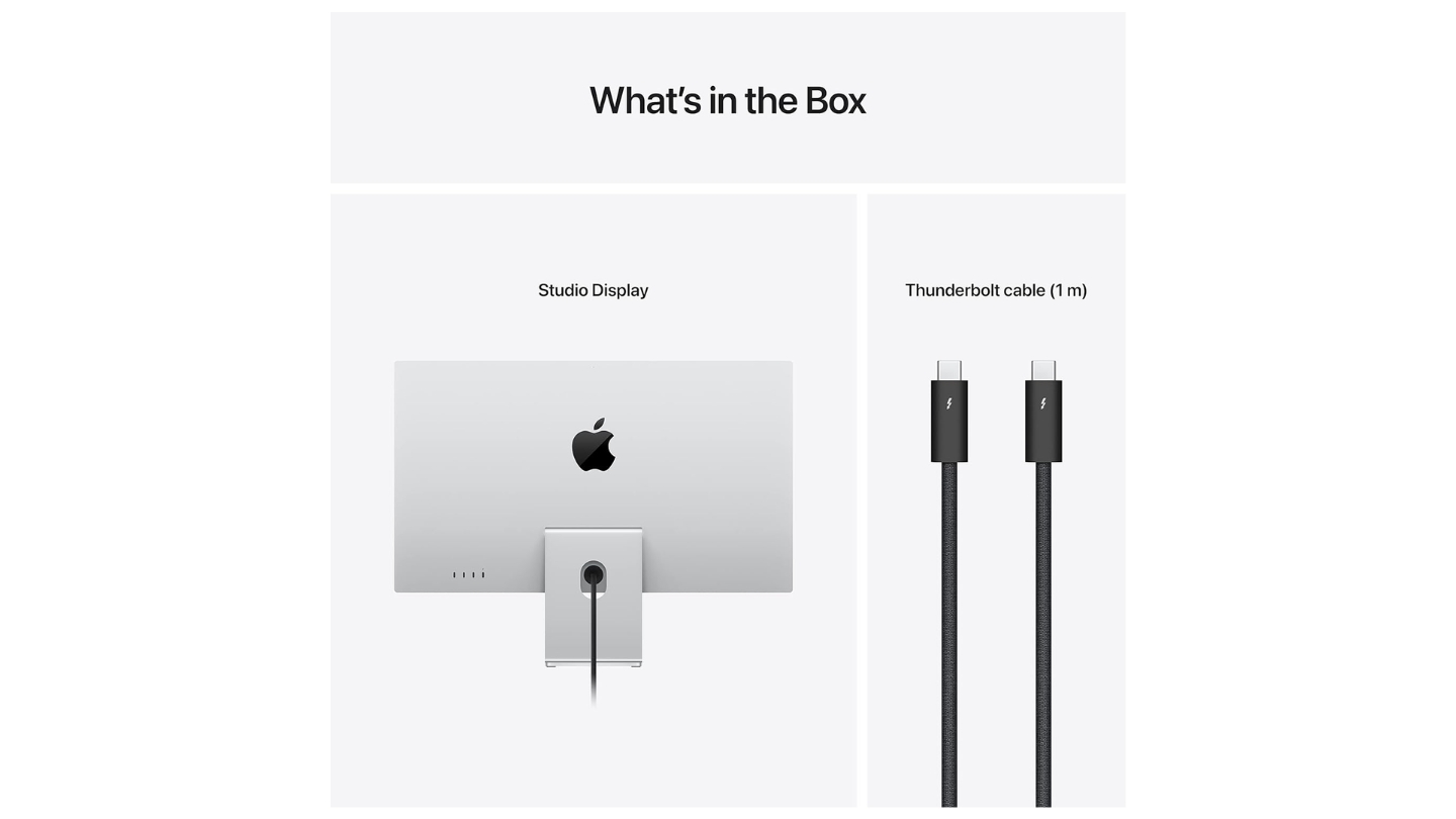 Monitor de color preciso Apple Studio Display MacBook