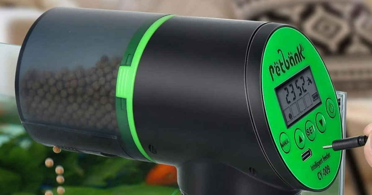 FISHNOSH alimentador peces programable