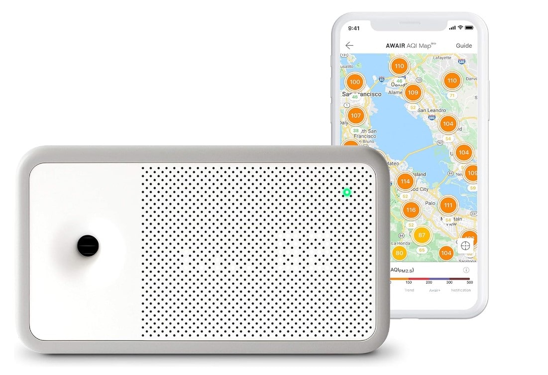 Awair Element Monitor inteligente de calidad del aire para interiores alergias