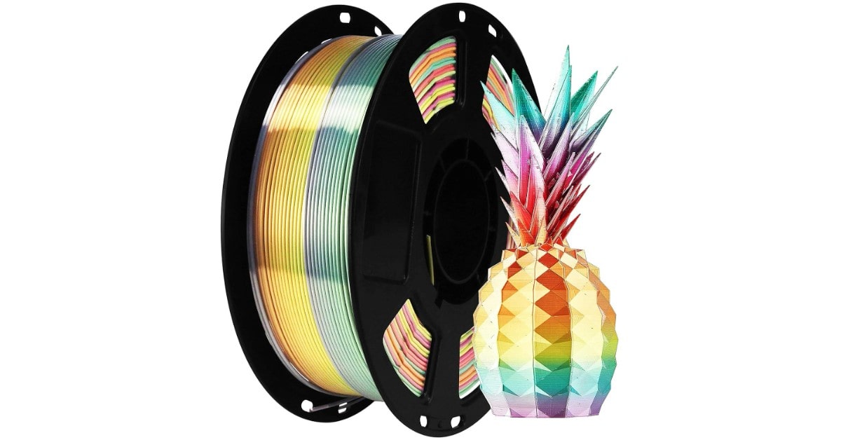 BBLIFE Silk Shiny Multi Color Filament mejor filamento para imprimir miniaturas