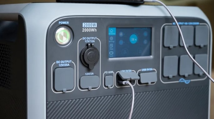 BLUETTI AC200P generador auxiliar emergencias