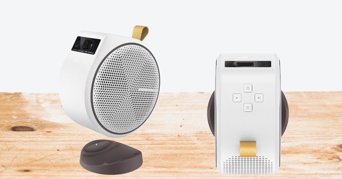 Mejor proyector de cine al aire libre BenQ GV31 1080p LED