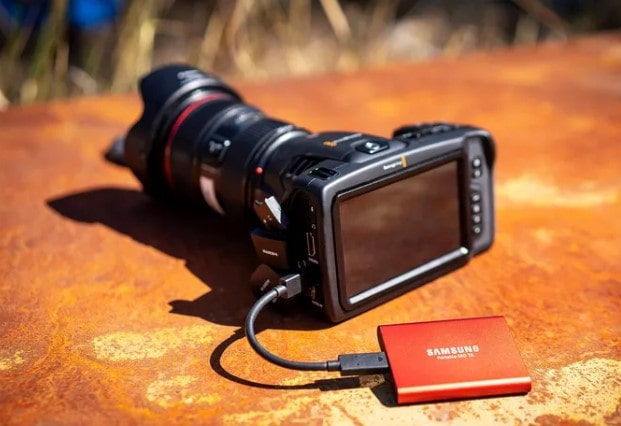 Blackmagic Pocket Cinema 6K Pro cámara grabar videoclips