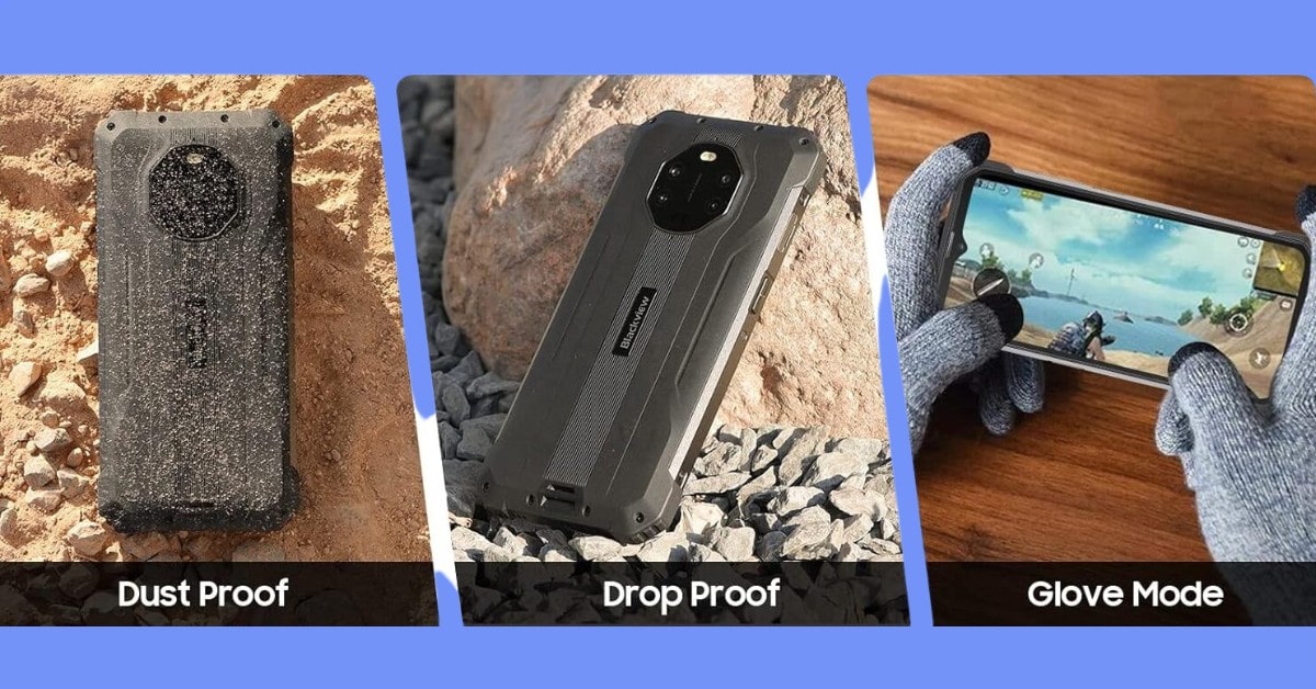 Blackview BL8800Pro mejor teléfono para trabajadores de la construcción