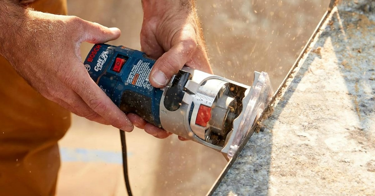 fresadora para madera económica PR20EVS de Bosch