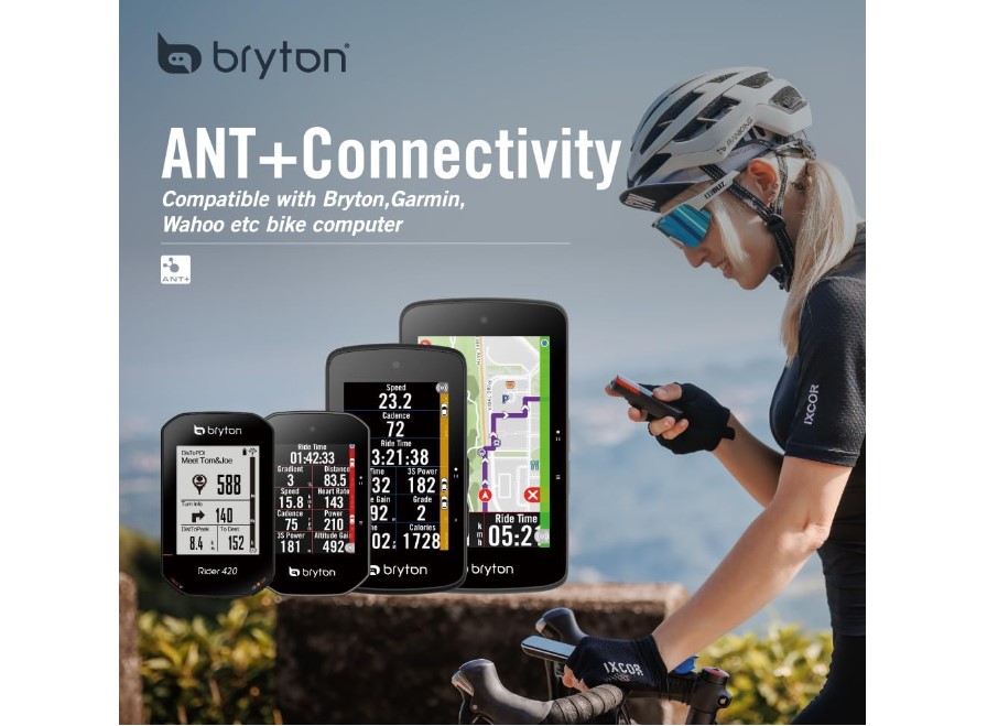 Radar de seguridad para bicicletas Bryton Gardia R300L