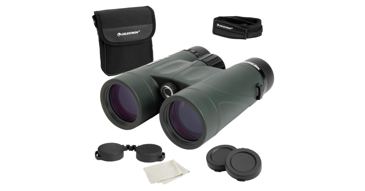 Celestron Nature DX 8x42 mejores prismáticos de avistamiento de ballenas