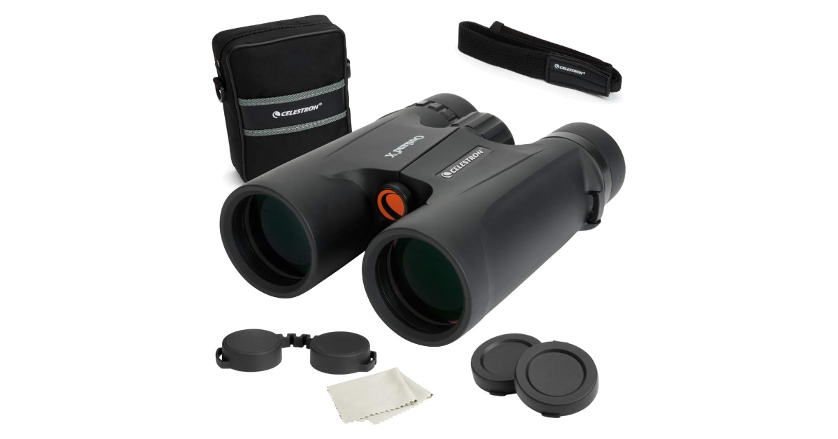 Celestron Outland X 8x42 mejores prismáticos por menos de 100 euros