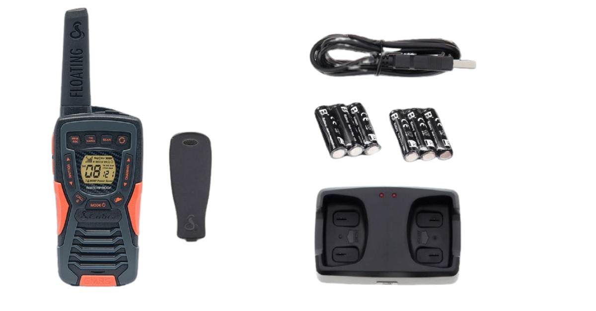 Cobra ACXT1035R walkie talkie para acampada