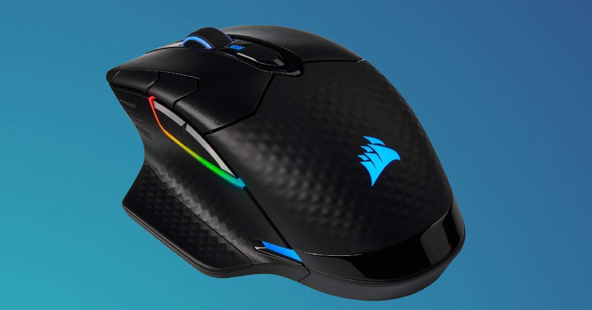 Corsair Dark Core RGB Pro Mejores ratones para gamers económicos