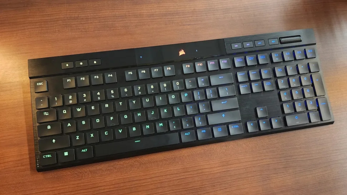 Teclado inalámbrico de baja latencia Corsair K100 AIR