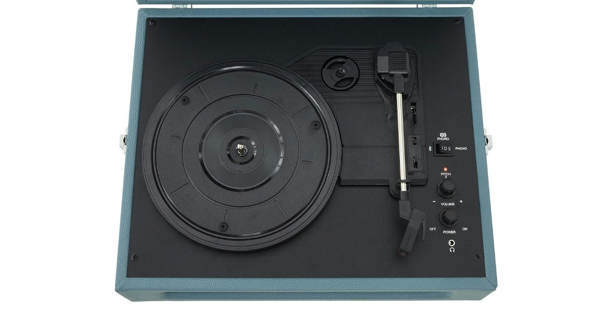 Crosley CR8017B-WB mejores tocadiscos por menos de 100 euros