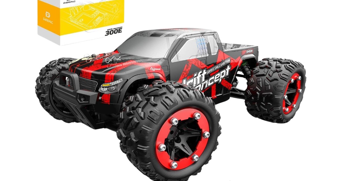 DEERC Brushless RC Cars 300E rc coche de menos de 200