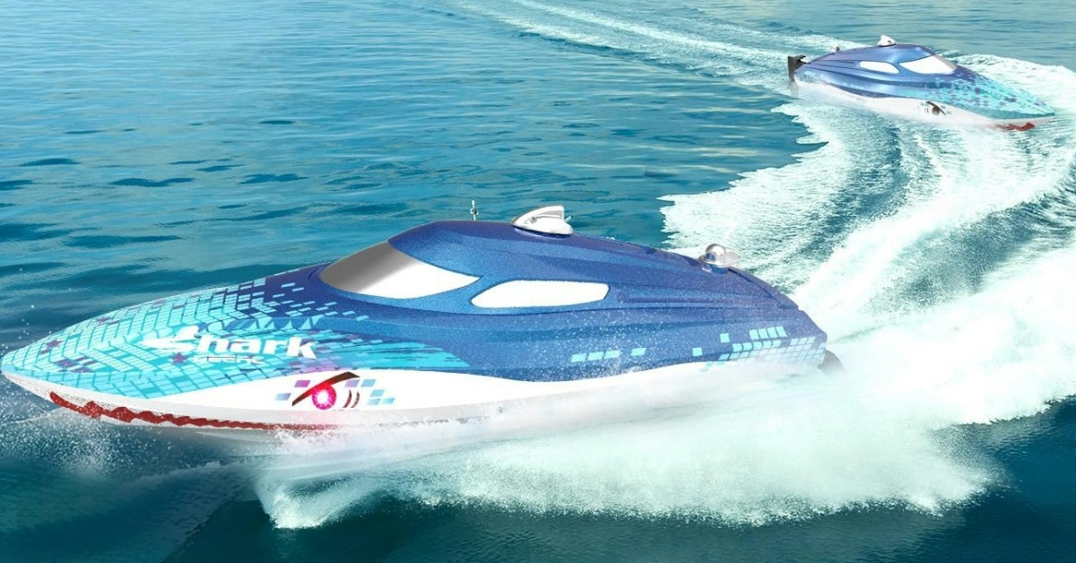 Barco teledirigido DEERC HJ812 para piscina