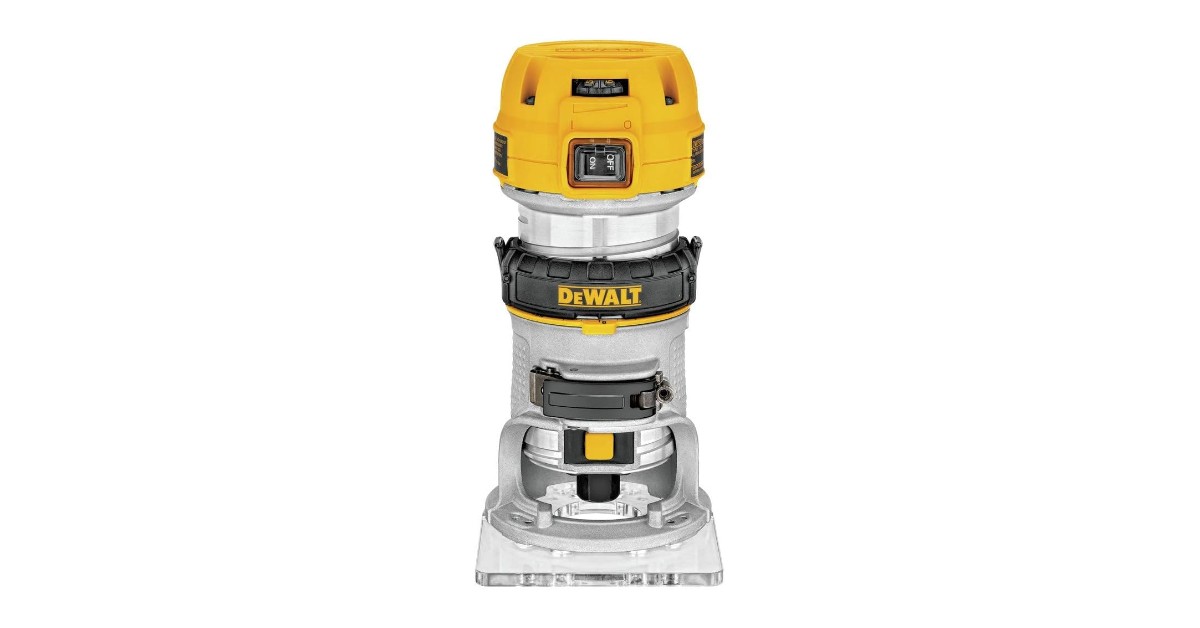 DEWALT DWP611 mejor fresadora para madera con buenas opiniones