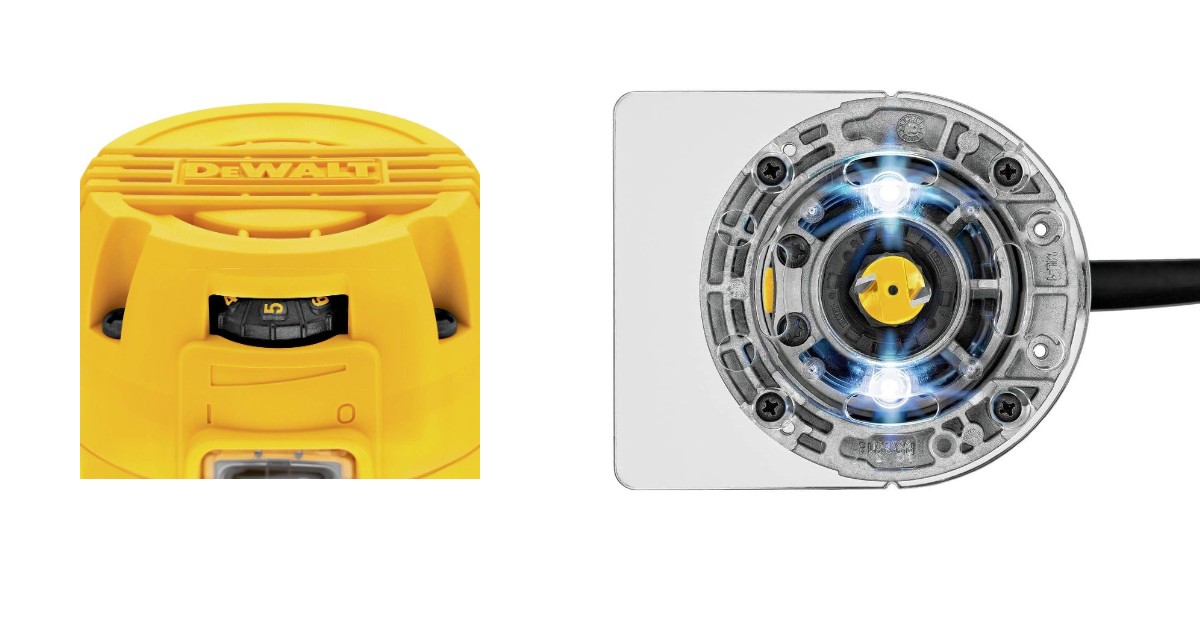 DEWALT Router DWP611 fresadora asequible para bricolaje