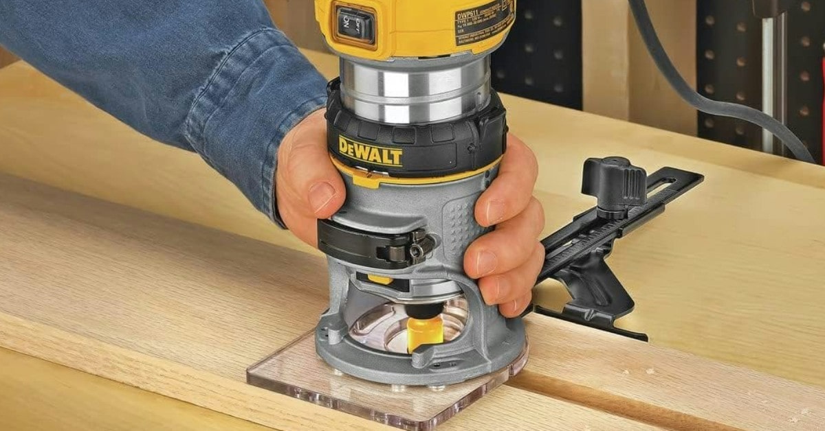 DEWALT Router DWP611 mejor fresadora barata para madera