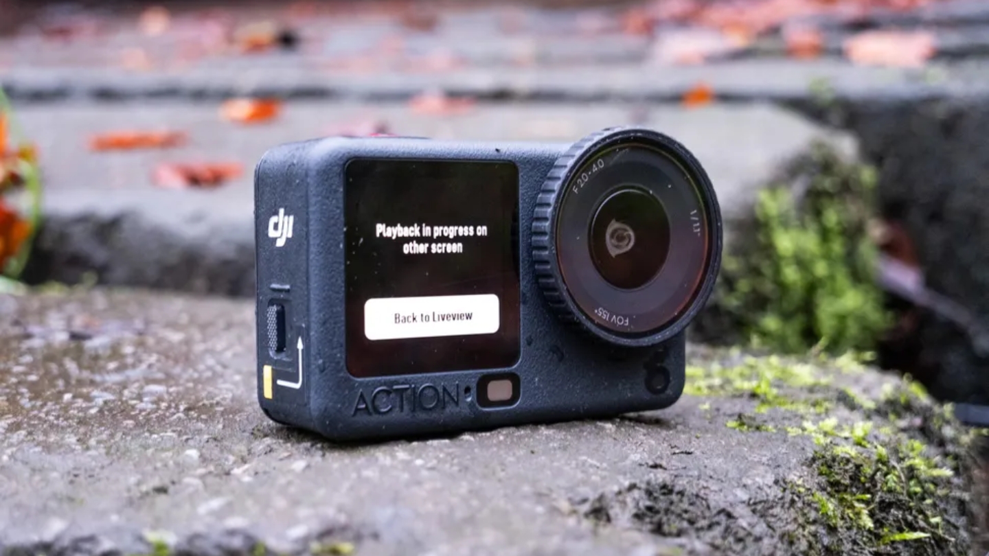 Cámara de acción DJI Osmo Action 6 vlogging 4K