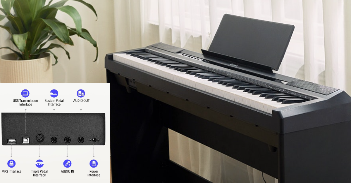 Piano digital Donner DEP-10 para música clásica