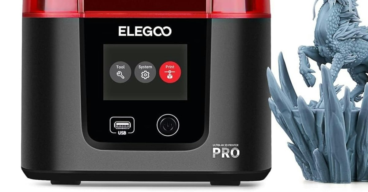 ELEGOO Mars 3 Pro mejor impresora 3d para figuras