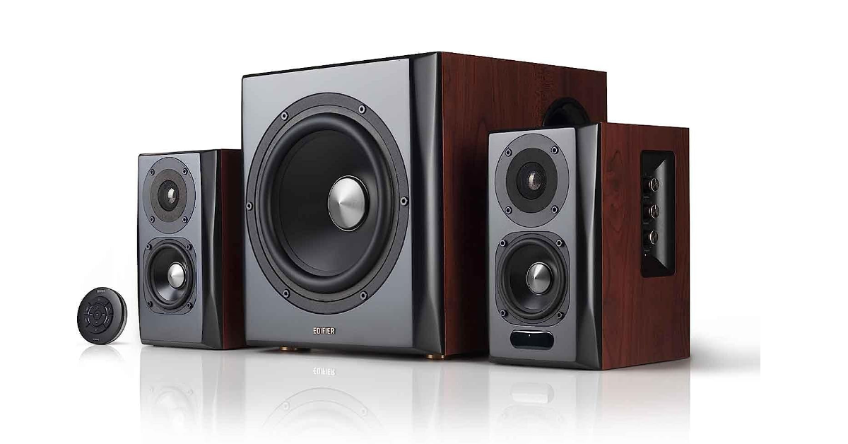 Altavoces inalámbricos Edifier S350DB para tocadiscos